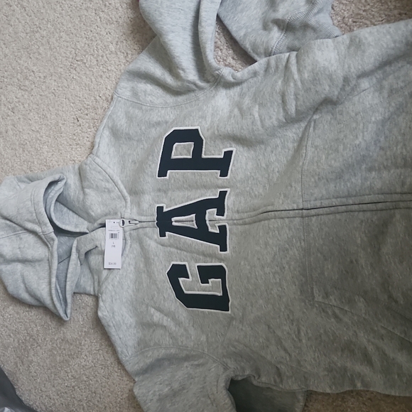 Kids Gap Logo Hoodie Size L 10 - Picture 2 of 4